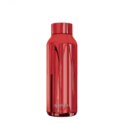Nerezová lahev Solid Sleek 510 ml, Quokka, červená