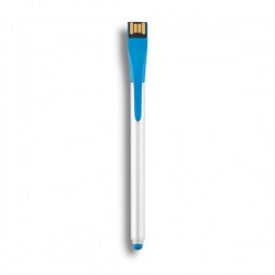 Chytré pero Point 01 se stylusem a USB 4GB, XD Design, stříbrné/modré