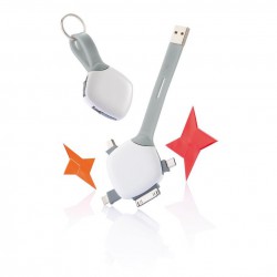 Propojovací USB konektor Quatro, XD Design, bílá
