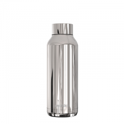 Nerezová lahev Solid Sleek 510 ml, Quokka, stříbrná